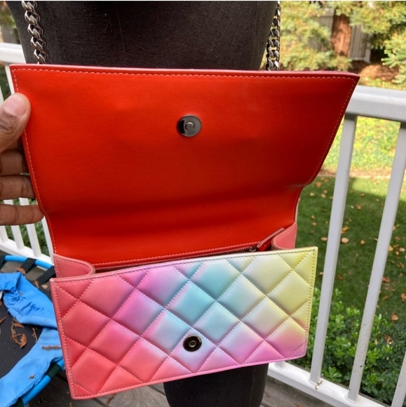 Alexander McQueen Jewelled Ombré Leather Satchel Bag - Picture 7 of 12